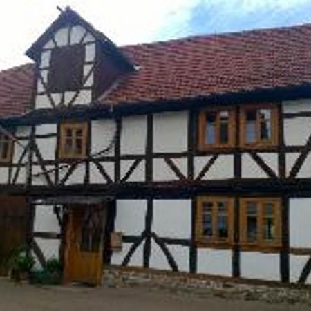 Aeltestes Haus In Quentel - Ferienwohnung 2 Mit Dachterrasse Hessisch Lichtenau ภายนอก รูปภาพ
