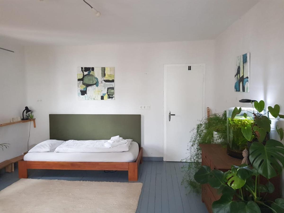 Aeltestes Haus In Quentel - Ferienwohnung 2 Mit Dachterrasse Hessisch Lichtenau ภายนอก รูปภาพ
